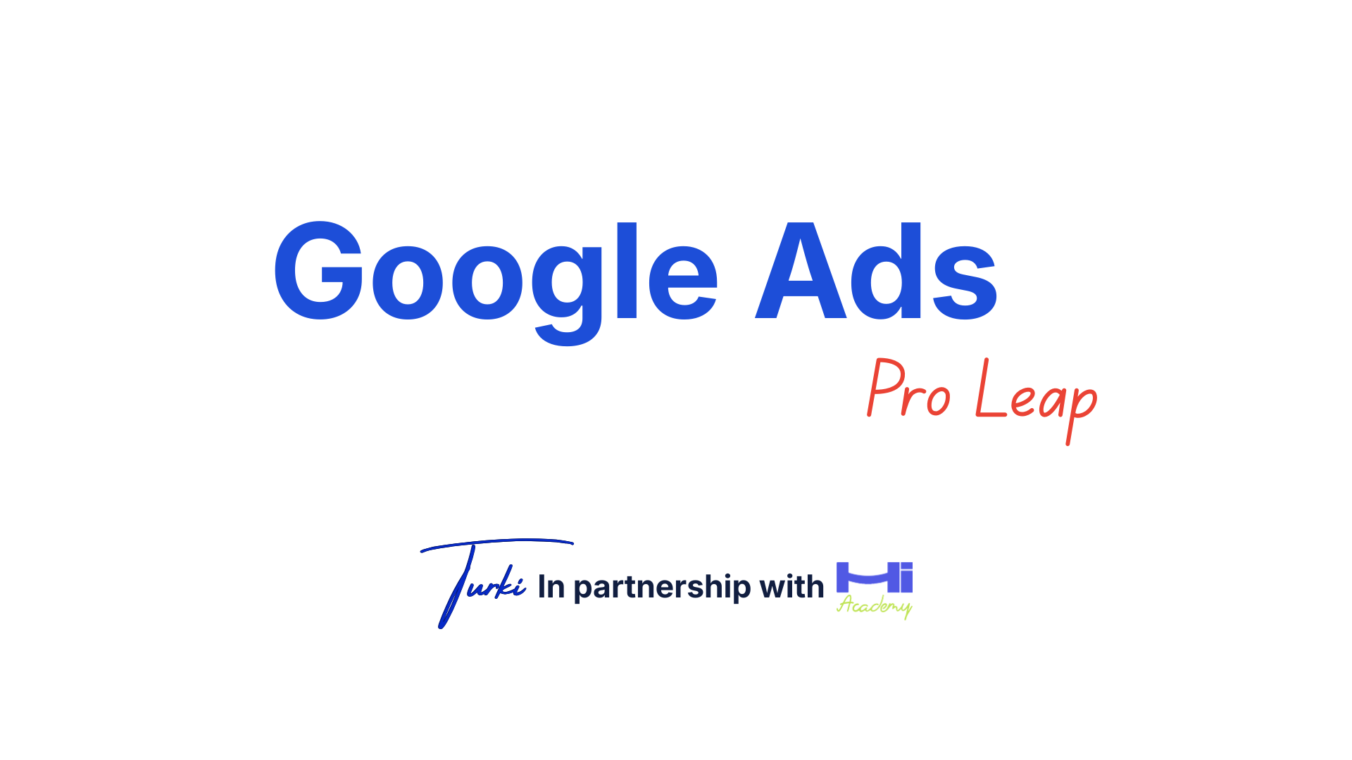 Google Ads Pro Leap | R1